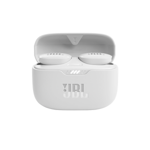 JBL Tune 130NC TWS - White - True wireless Noise Cancelling earbuds - Detailshot 1
